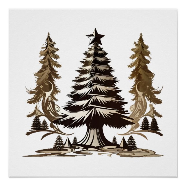 Pôster Árvore Mágica (Frente)