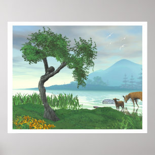 Pôster Árvore Maiden