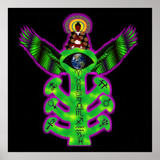 Poster Árvore Sagrada do Conhecimento