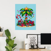 Árvore Tropical de Palma de Natal