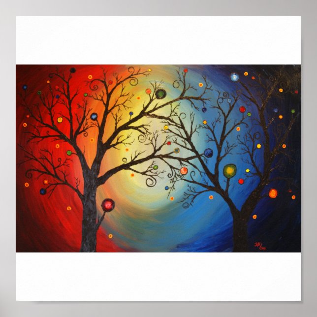 Poster Árvores da vida (Frente)