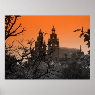 Poster Árvores e arames