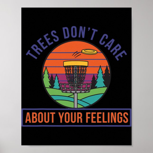 Poster Árvores Não Se Importam Com Seus Sentimentos Disc  (Frente)