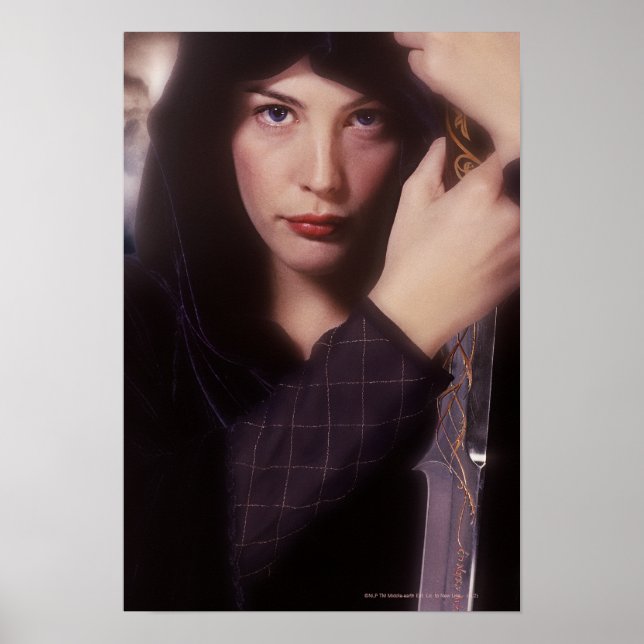 Pôster ARWEN™ com espada (Frente)