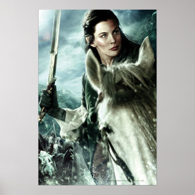 Poster ARWEN™ em neve e espada (Frente)