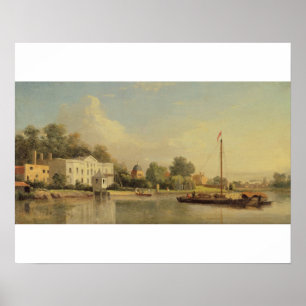 Poster As 1688-1744) casas de campo de Alexander Pope (,