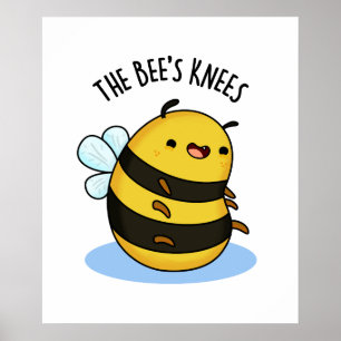 Poster As Abelhas Se Ajoelham Bumble Bumble Pun