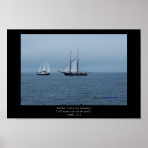 Pôster As águas tormentosos, Behold, deus são meu