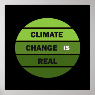Poster as alterações climáticas são reais