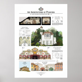 Poster As arquiteturas do Pinóquio