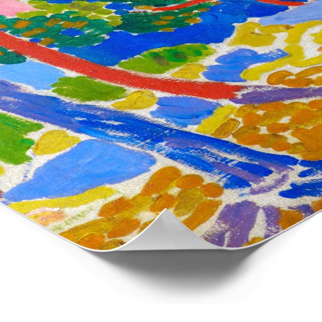 Poster As Árvores | Andre Derain | | Zazzle Brasil