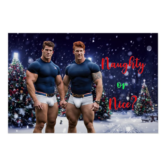 Pôster As árvores de Natal brilhantes de SlipperyJoe dois (Frente)