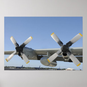 Poster As asas de um LC-130 Hercules