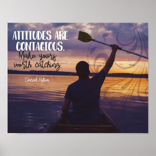Poster As atitudes são contagiosos