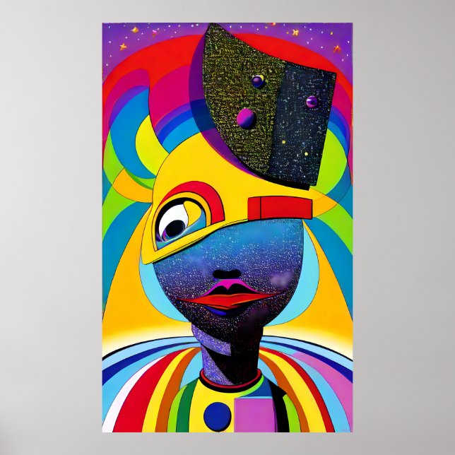 Poster As Aventuras da Rapariga de Banana - Ken Gage Art (Frente)