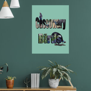 Poster As Aves Cassárias São O Nome,