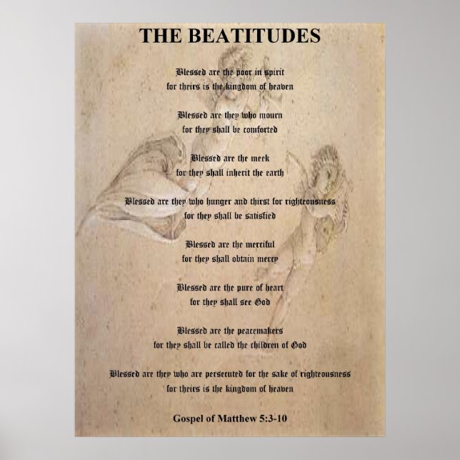 Poster As Beatitudes (Frente)