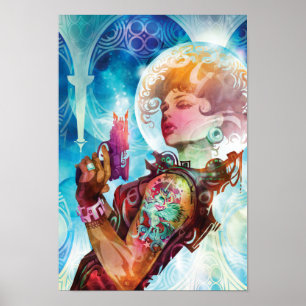 Poster As bolhas e sopram fora por Galen Dara