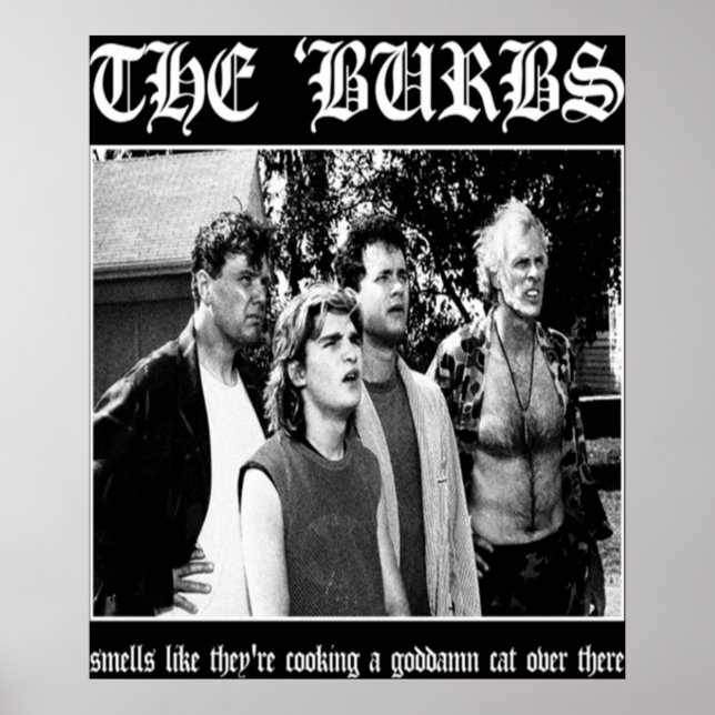 Poster As Burbs (Frente)