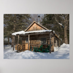 Poster As cabanas do AMC's Little Lyford Pond