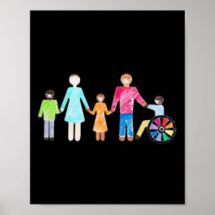 Poster As capacidades superam as deficiências Suporte fam