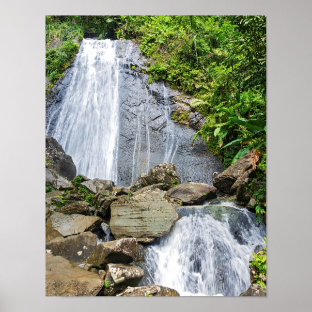 Poster As cataratas de El Yunque (Frente)