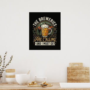 Poster As Cervejarias Estão Chamando e Eu Devo Ir