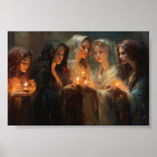 Poster As Cinco Virgens Sábias