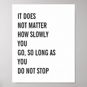 Pôster As citações inspiradores Confucius famoso citam