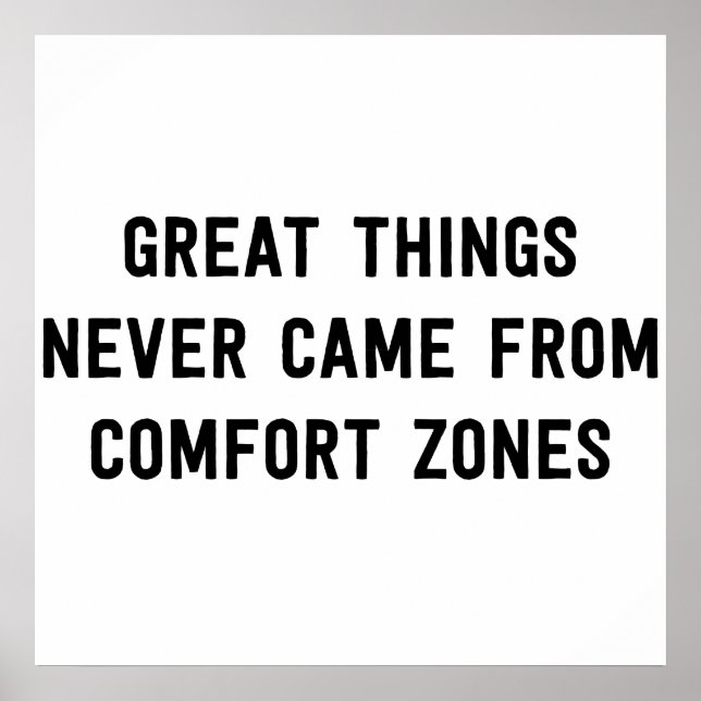 Pôster As Coisas Do excelente Nunca Viram De Zonas De Con (Frente)