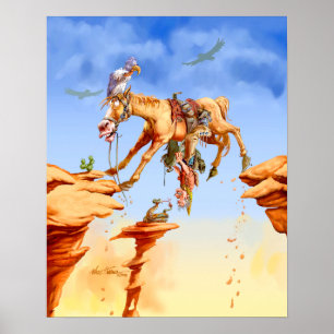 Pôster As "coisas estão olhando acima "