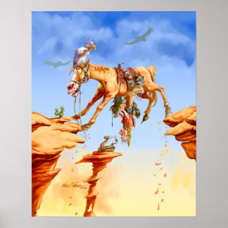 Pôster "As coisas estão olhando para cima"