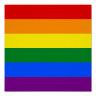 Pôster As cores do arco-íris