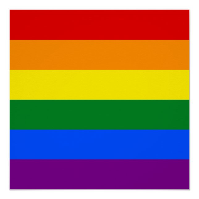 Pôster As cores do arco-íris (Frente)