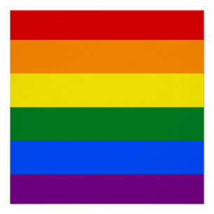 Pôster As cores do arco-íris