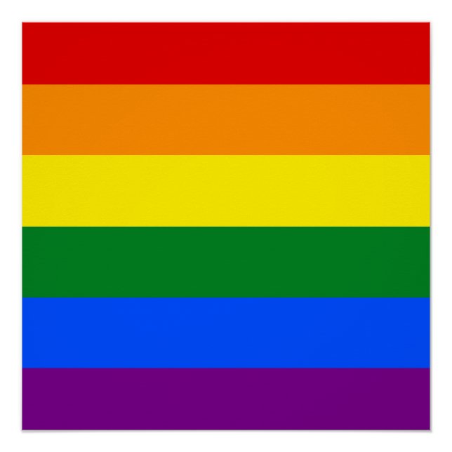 Pôster As cores do arco-íris (Frente)