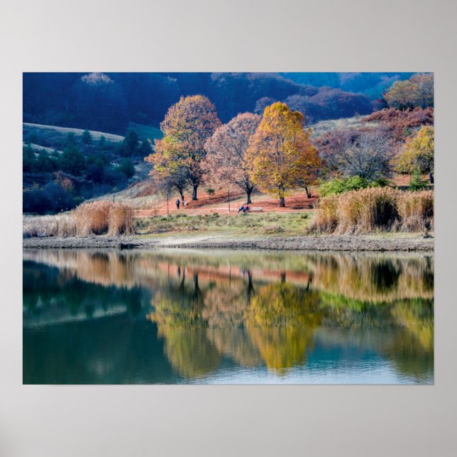 Poster As Cores do Outono (Frente)