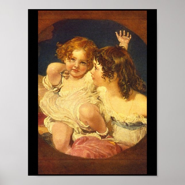 Pôster As Crianças Mais Calmas", Sir_Retratos (Frente)