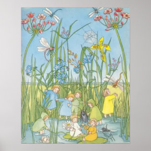 Poster As Crianças Raízes Sibylle Von Olfers