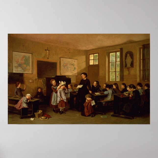 Pôster As crianças travessas da escola (Frente)