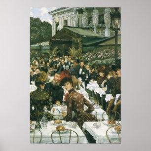 Pôster As Damas do Artista por James Tissot, Arte Antiga