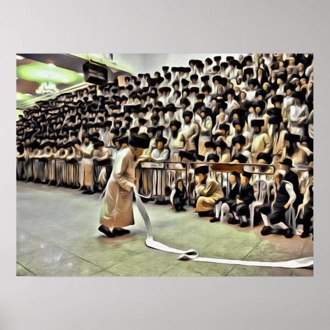 Pôster As Danças do Rebbe (Frente)