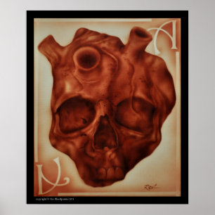 Poster Ás de corações