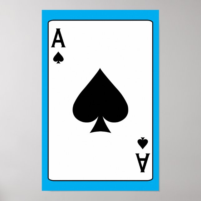 Poster Ás de Espadas Legal (Frente)