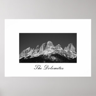 Pôster As dolomites de Italia