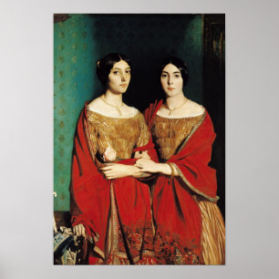 Pôster As duas irmãs, ou Mesdemoiselles Chasseriau