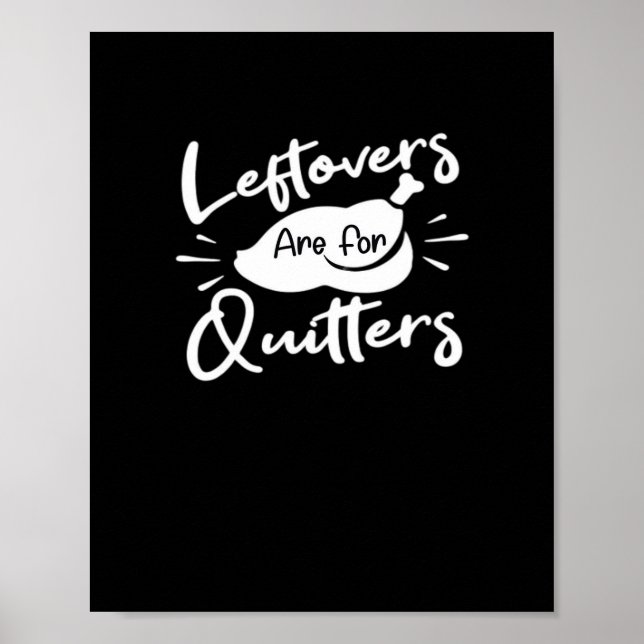 Poster As Esquerdas Destinam-Se A Quitters Cute V-Neck (Frente)