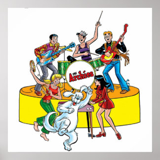 Poster As Estrelas do Archies Rock