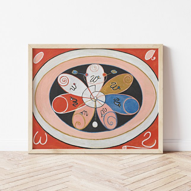 Poster As Estrelas Sete Pontas | Hilma af Klint (Criador carregado)