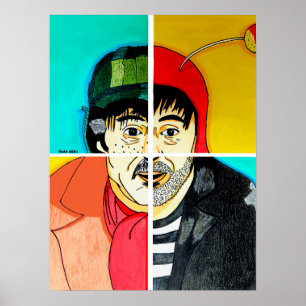 Poster As faces de Chespirito